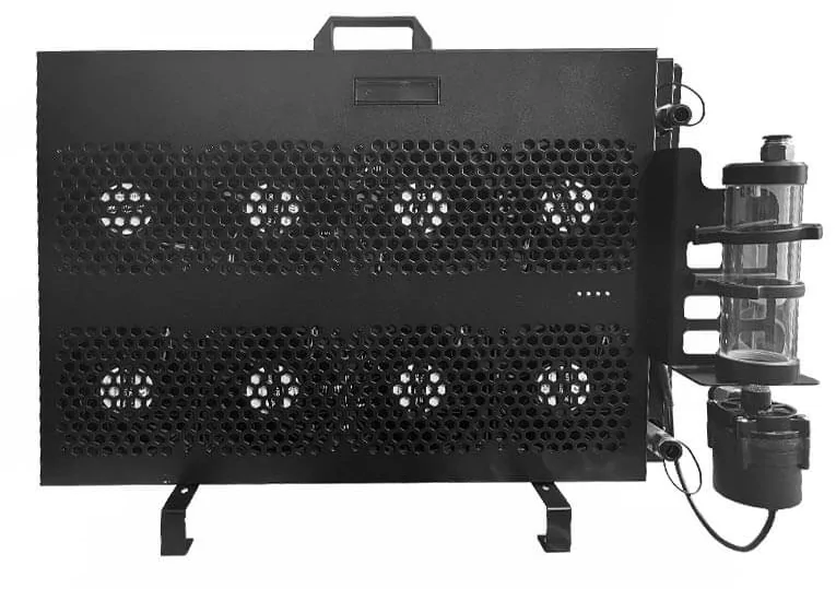 Sistema de refrigeración líquida para minería en casa de 8 KW ASIC con enfriamiento por agua.